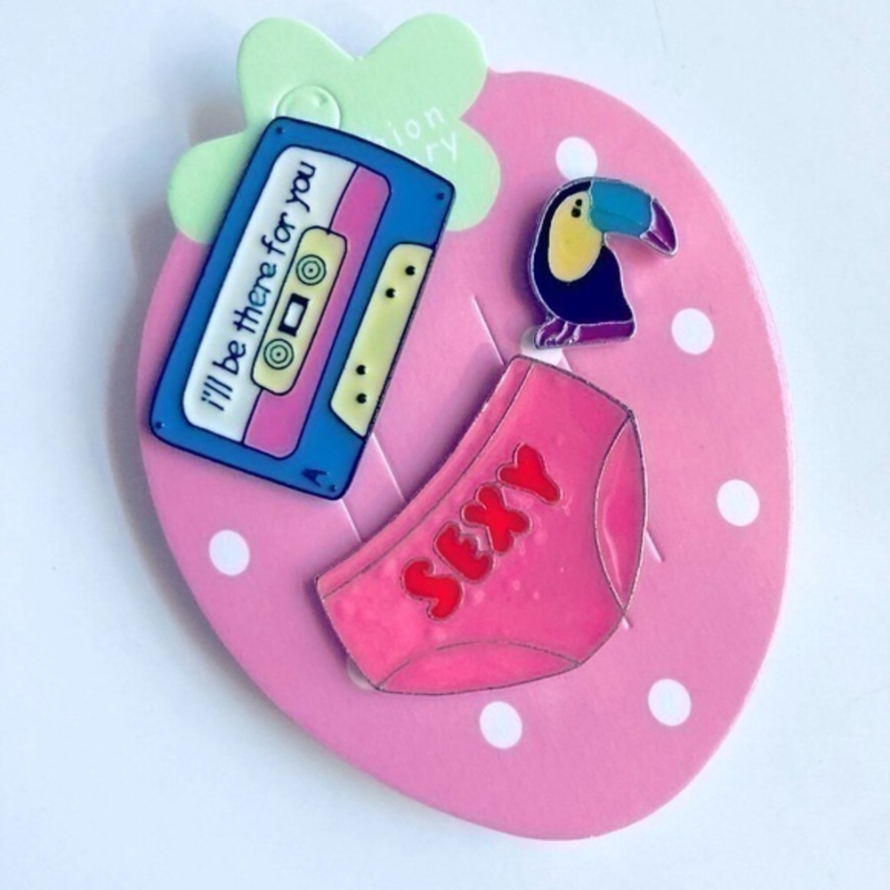 Enamel Pins Sexy Mixtape